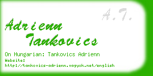 adrienn tankovics business card